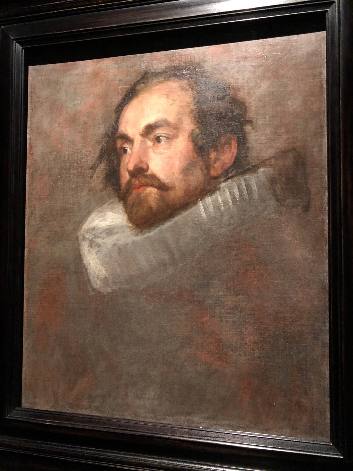 Van Dyck, studio per ritratto di funzionario di Bruxelles 