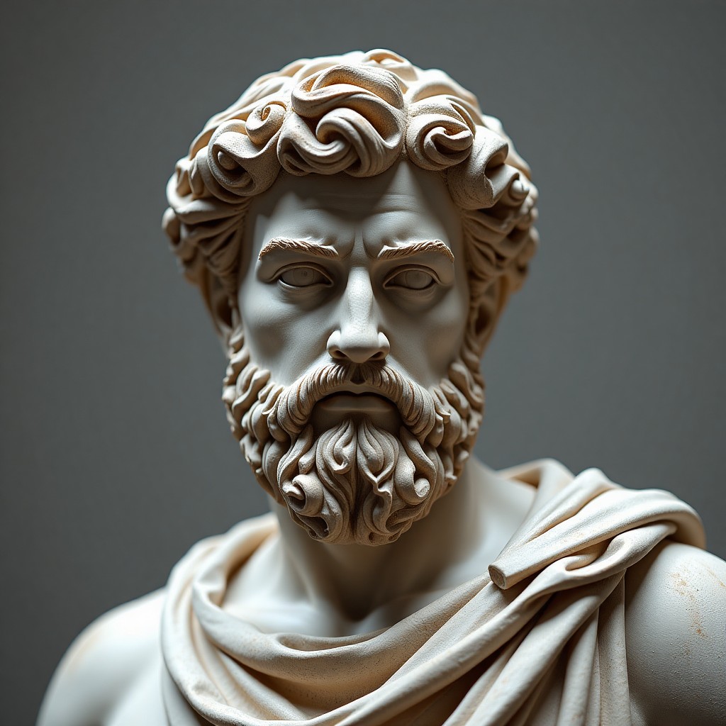 Busto di Temistocle vincitore della guerre persiane