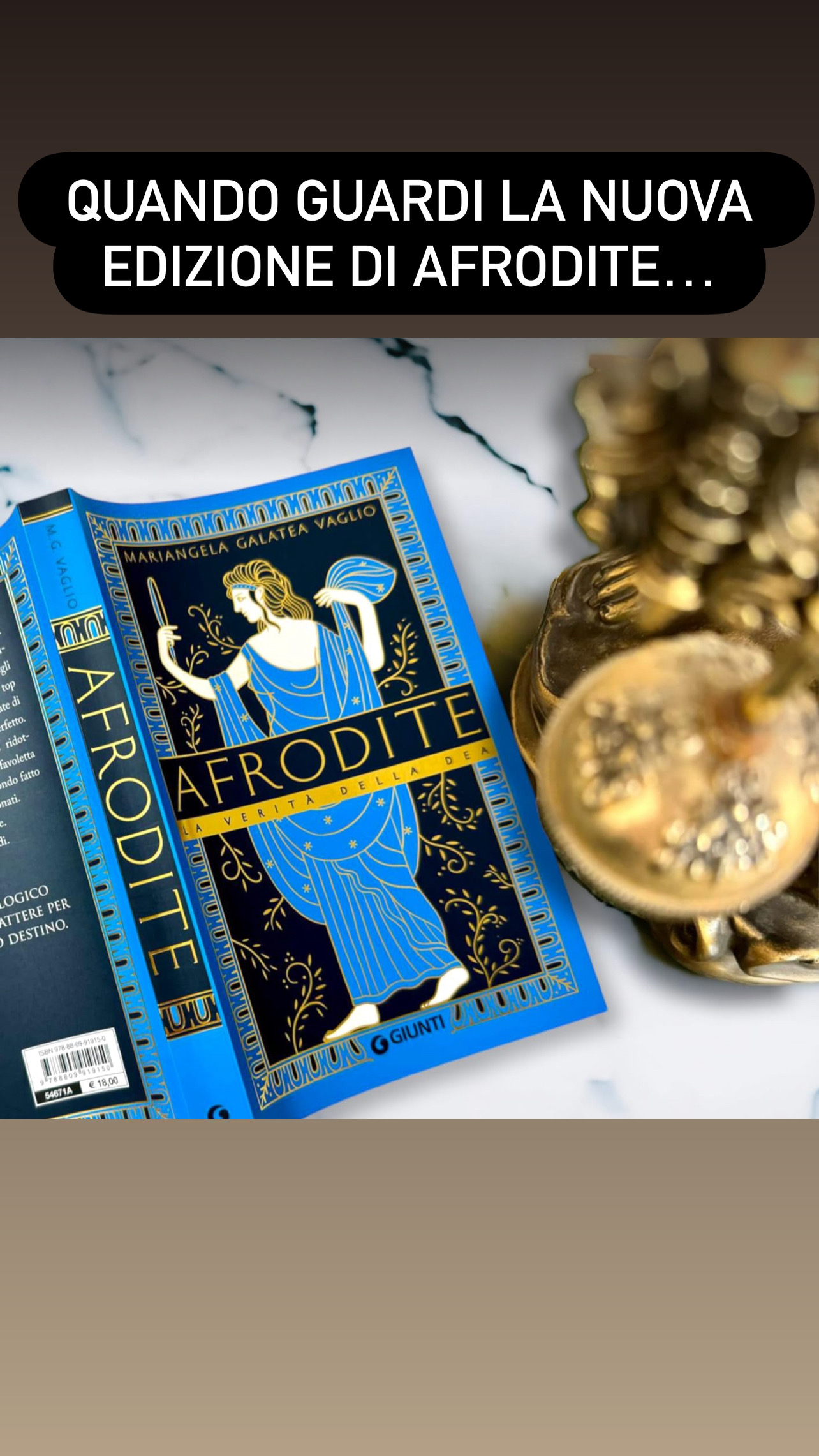 Copertina di Afrodite di Mariangela Galatea Vaglio Giunti 2 edizione
